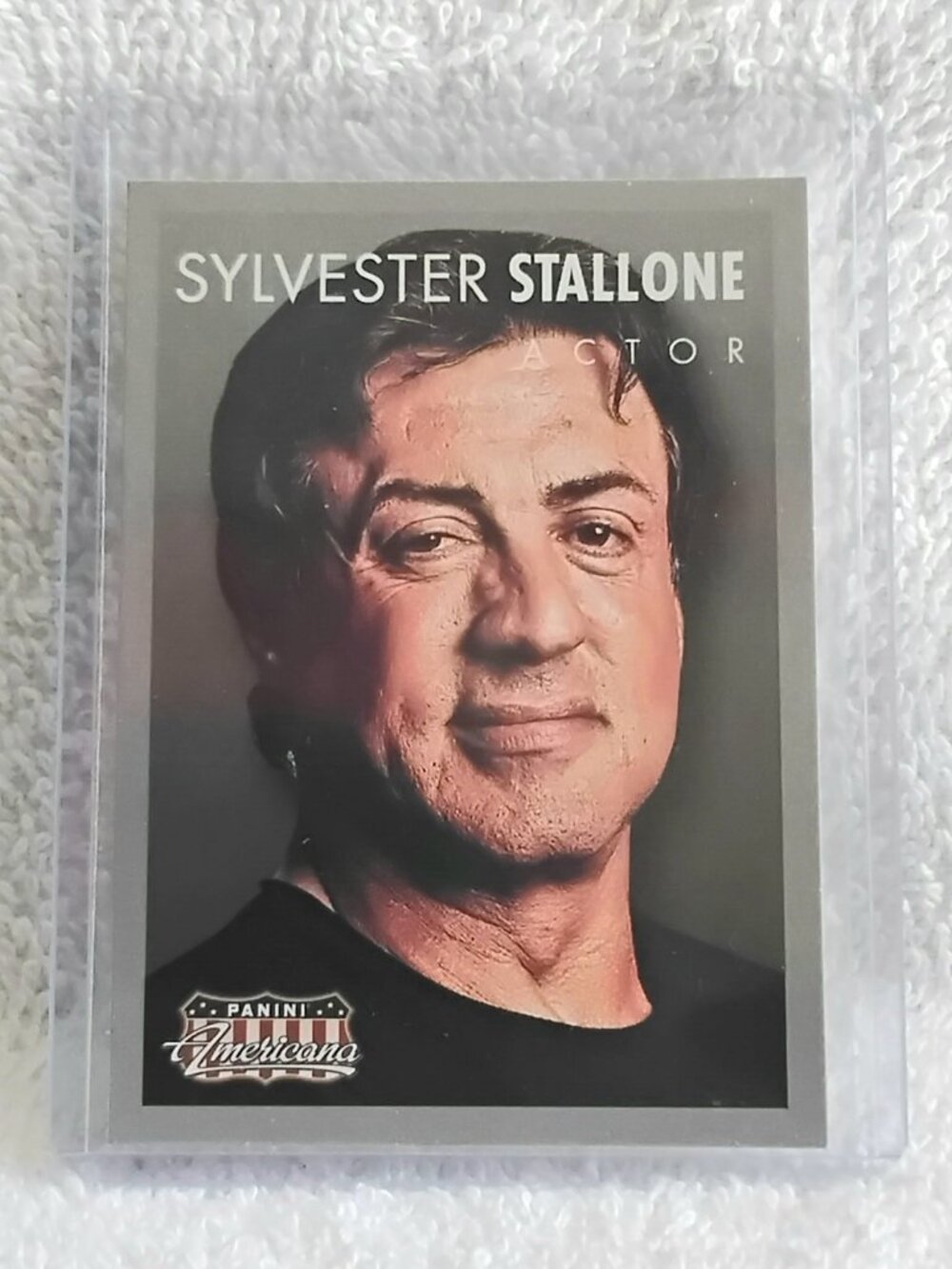 5/$20 Mint 2015 Panini Sylvester Stalone Actor Americana Card No. 35!!